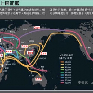 中国人从何而来？ 人类迁移路线图